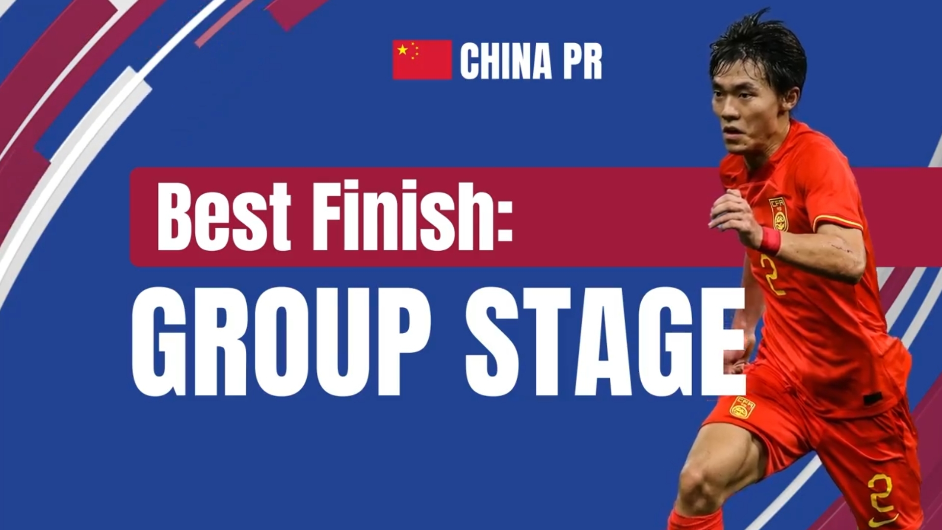 太可怕了！中国队在U23亚洲杯14场比赛中只赢了1场 从未小组出线